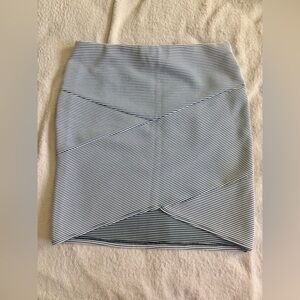 Forever 21 Black and White Striped miniskirt